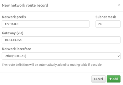 Terminal web interface 29