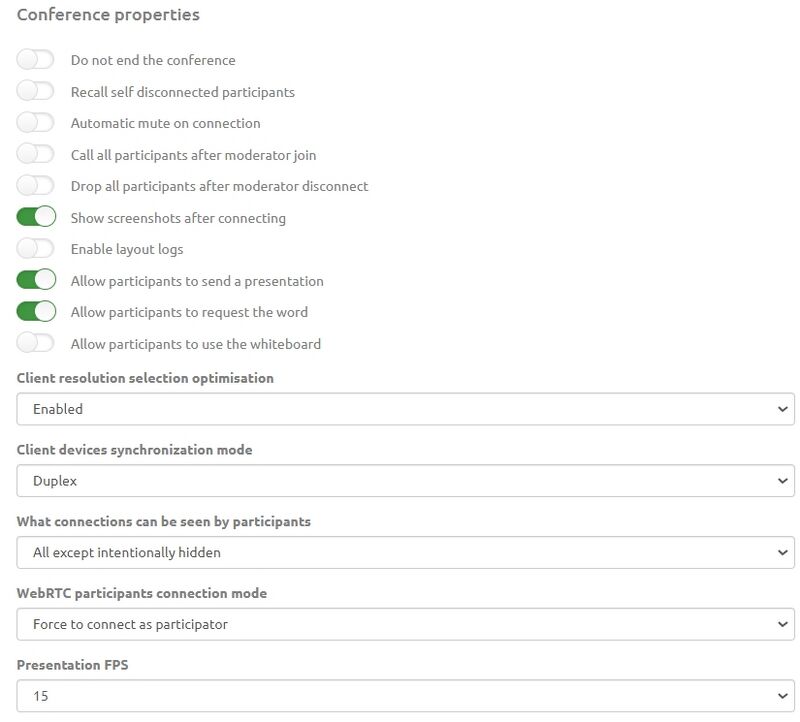 conference properties